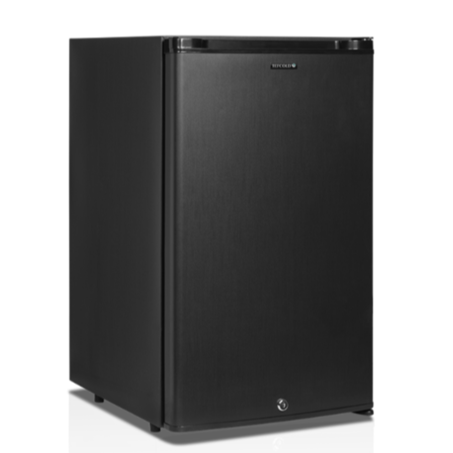 Minibar Noir avec porte fermée et serrure | 40x46x(h)67cm | 42 litres