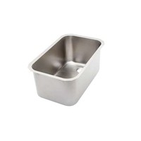 Welded sink | Stainless steel | Drain right | 292x352x200 mm
