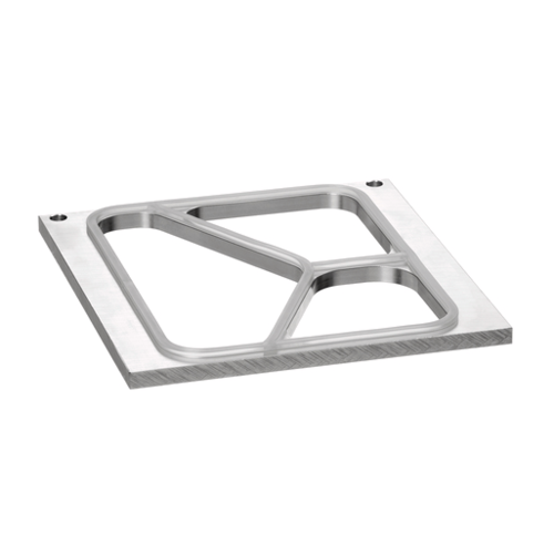  HorecaTraders Seal frame for sealing machine | stainless steel | 233x 220x 15mm 
