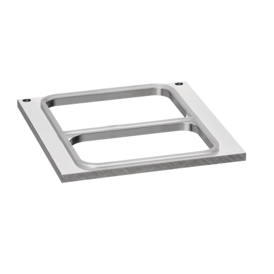 Cadre de scellage pour machine à sceller | acier inoxydable | 233 x 220 x 15 mm