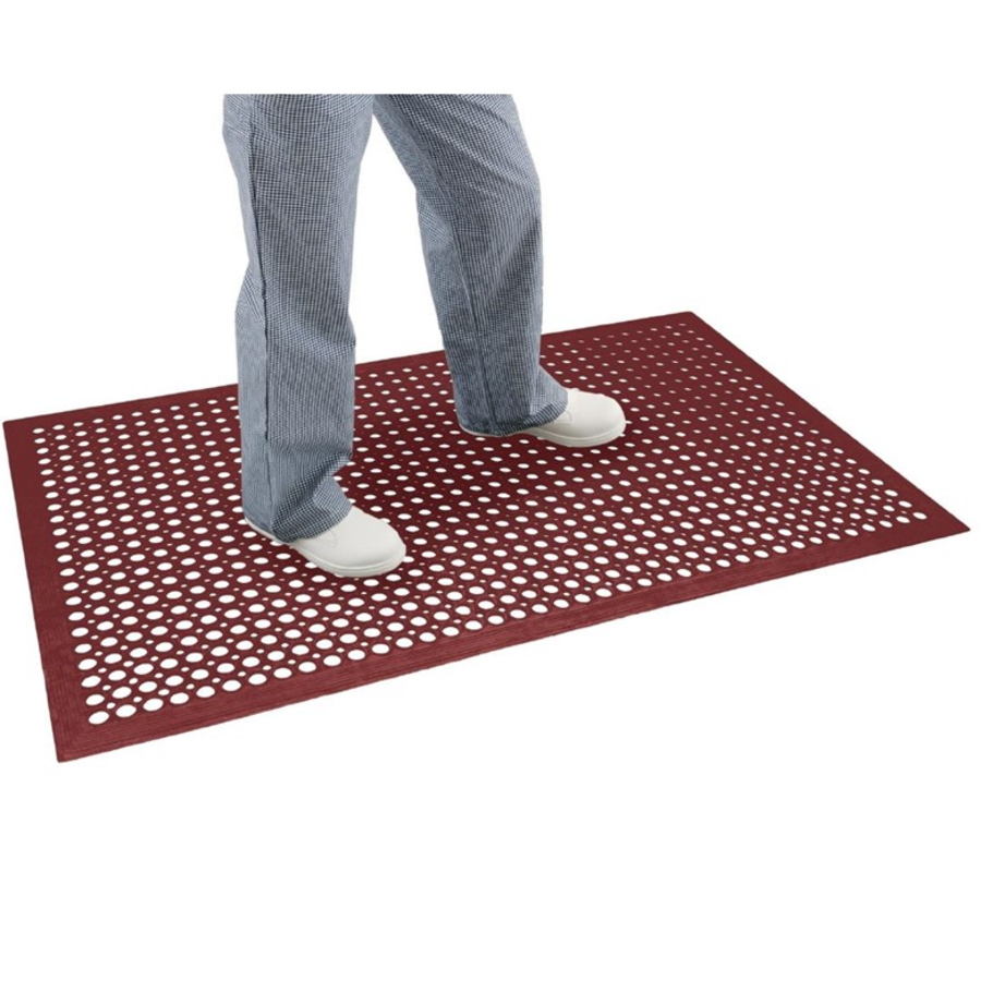 Anti-fatigue mat Red | 150 x 90 cm