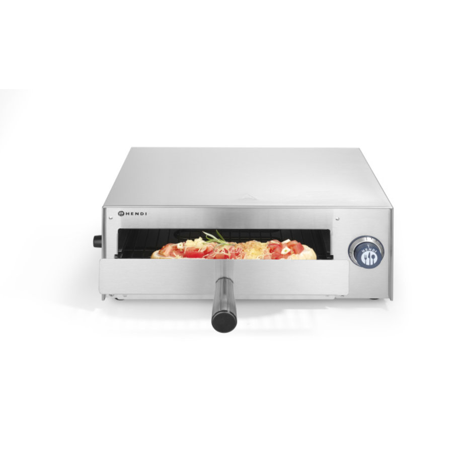 Four à pizza en acier inoxydable 1300 watts | 1 pizza