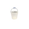 HorecaTraders Bucket with galvanized bracket | 12L | white