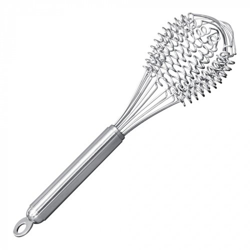  HorecaTraders Egg white whisk | 25 cm | stainless steel | 7 wire 