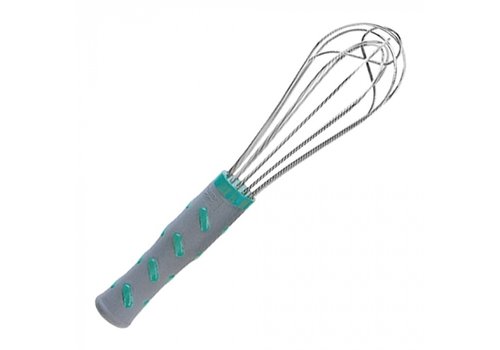  HorecaTraders Garde | 26 cm | acier inoxydable | Poignée en plastique antidérapante | 6 fils 