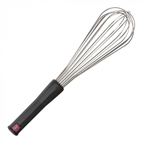  HorecaTraders Guard | 30cm| stainless steel | Non-slip plastic handle | 8-wire 