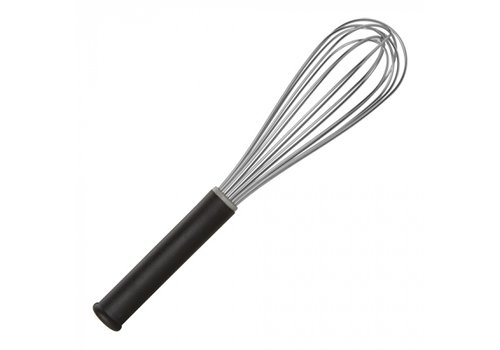  HorecaTraders Garde | 30 cm | acier inoxydable | Poignée en plastique antidérapante | 8 fils 