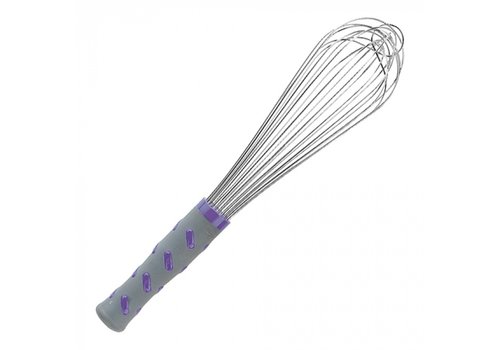  HorecaTraders Garde | 31 cm | acier inoxydable | Poignée en plastique antidérapante | 11 fils 