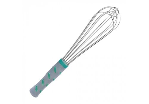  HorecaTraders Garde | 31 cm | acier inoxydable | Poignée en plastique antidérapante | 6 fils 