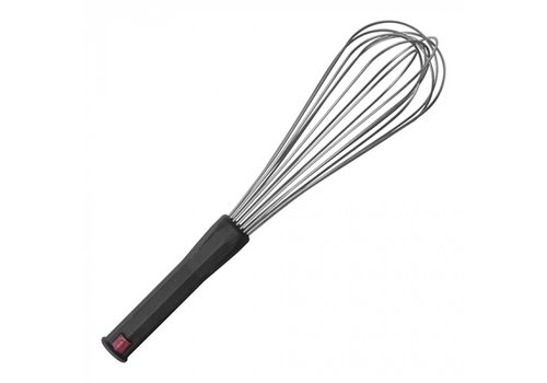  HorecaTraders Garde | 35 cm | acier inoxydable | Poignée en plastique antidérapante | 8 fils 