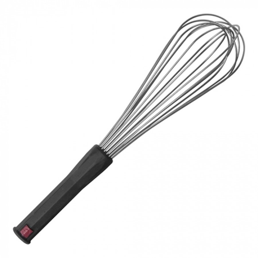 Whisk | 35 cm | Stainless steel | Non-slip plastic handle | 8-wire
