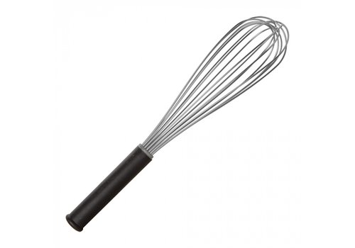  HorecaTraders Garde | 35 cm | acier inoxydable | Poignée en plastique antidérapante | 8 fils 