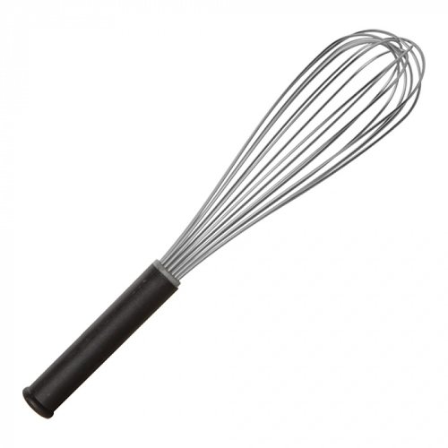  HorecaTraders Garde | 35 cm | acier inoxydable | Poignée en plastique antidérapante | 8 fils 
