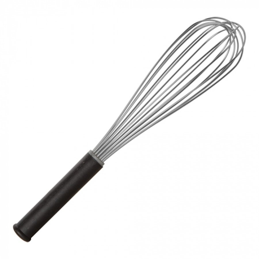 Whisk | 35 cm | Stainless steel | Non-slip plastic handle | 8-wire