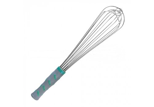  HorecaTraders Garde | 36 cm | acier inoxydable | Poignée en plastique antidérapante | 6 fils 