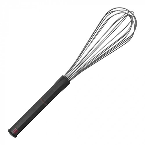  HorecaTraders Garde | 45 cm | acier inoxydable | Poignée en plastique antidérapante | 8 fils 