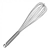 HorecaTraders Whisk | 45 cm | Stainless steel | with hanging eye | 8-wire