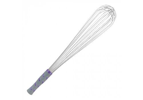  HorecaTraders Garde | 46 cm | acier inoxydable | Poignée en plastique antidérapante | 11 fils 