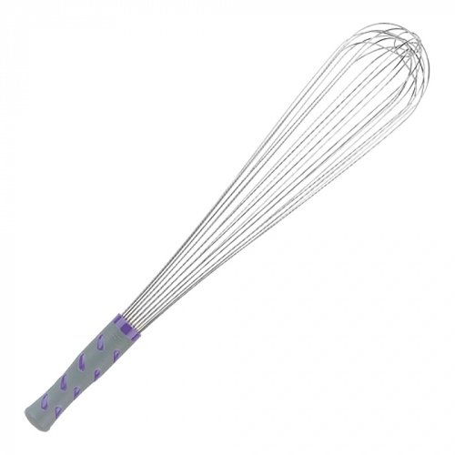  HorecaTraders Garde | 46 cm | acier inoxydable | Poignée en plastique antidérapante | 11 fils 