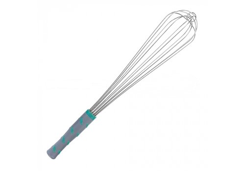  HorecaTraders Garde | 46 cm | acier inoxydable | Poignée en plastique antidérapante | 6 fils 