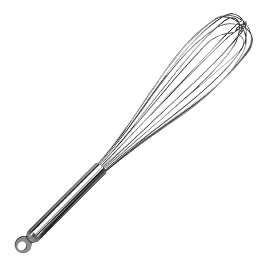 Whisk | 50 cm | Stainless steel | with hanging eye | 8-wire