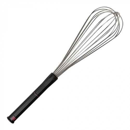  HorecaTraders Garde | 50 cm | acier inoxydable | Poignée en plastique antidérapante | 8 fils 