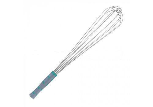  HorecaTraders Garde | 51 cm | acier inoxydable | Poignée en plastique antidérapante | 6 fils 