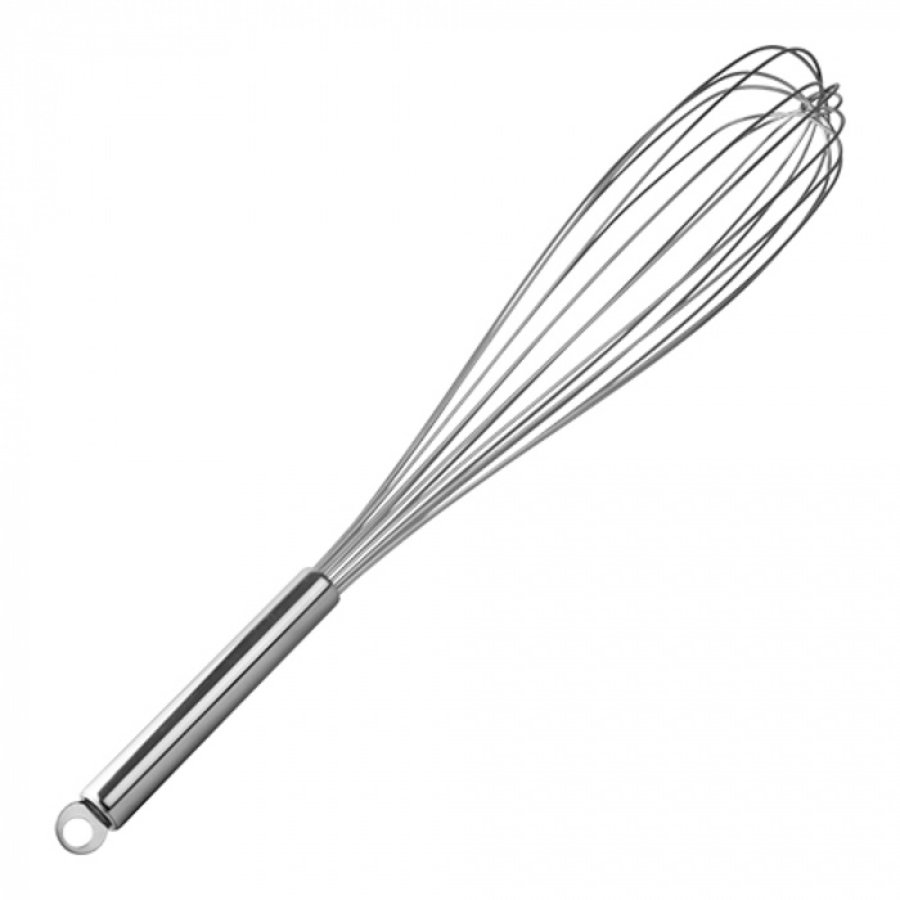 Whisk | 60 cm | Stainless steel | with hanging eye | 8-wire