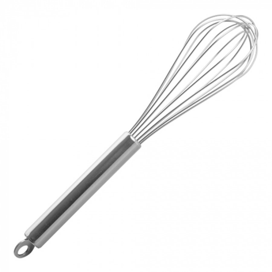 Whisk | 25 cm | Stainless steel | Hanging eye | 7-wire