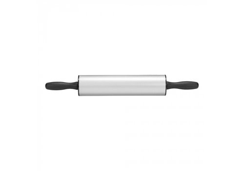  HorecaTraders Rolling pin | 25 cm | Ø6 | Steel 