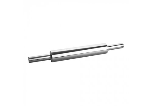  HorecaTraders Nudelholz | 2 Formate | Edelstahl 