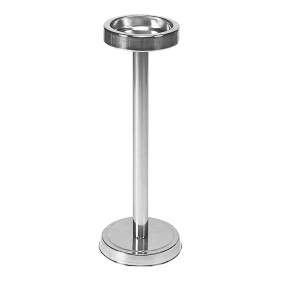 Stand for wine cooler | stainless steel | 70(h)cm | Ø16 cm | 3kg