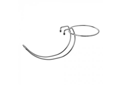  HorecaTraders Support de table Refroidisseur à vin | acier inoxydable | 50 cm | Ø21 cm 