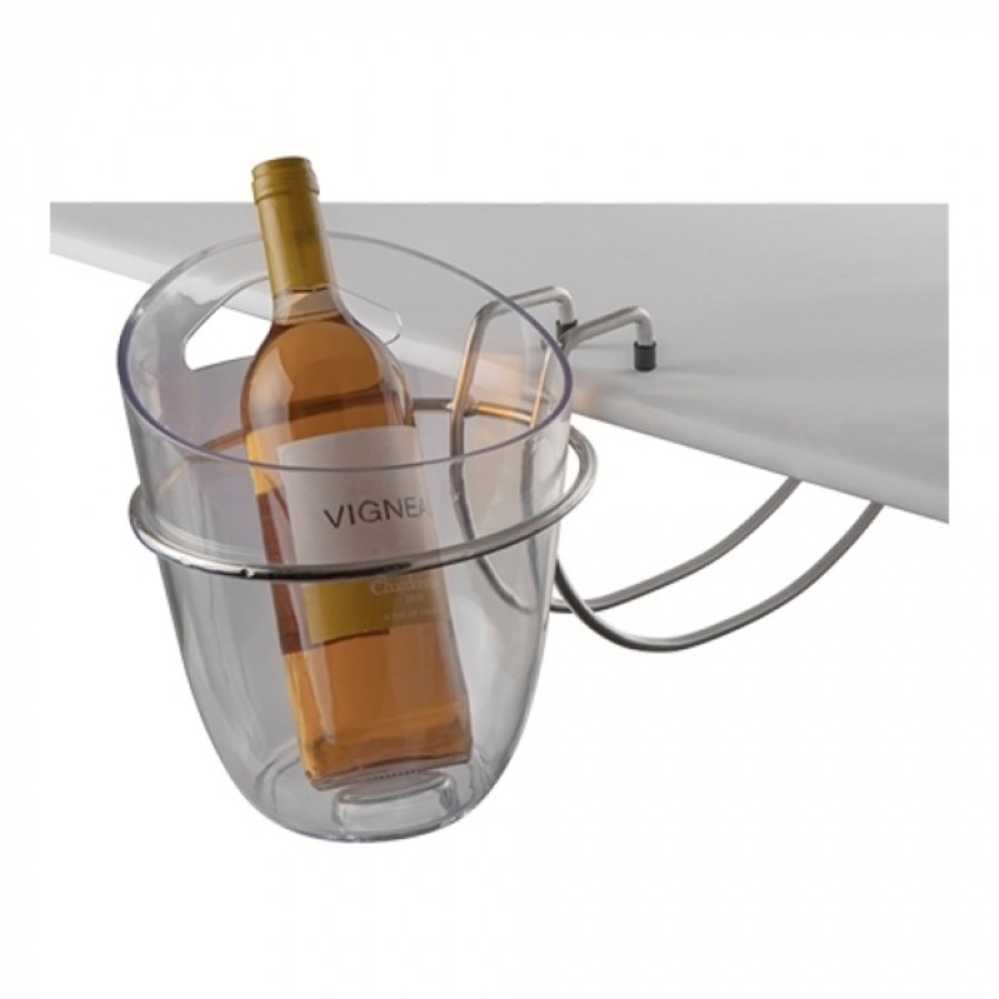 Support de table Refroidisseur à vin | acier inoxydable | 50 cm | Ø21 cm