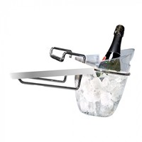 Table Bracket Wine Cooler | stainless steel | 10x41x11.5cm | Ø20 cm