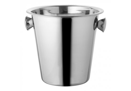  HorecaTraders Refroidisseur à vin | acier inoxydable | 21(h) x Ø22,5 cm 