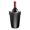 HorecaTraders Wine Cooler | Plastic | Black | Ø14.5 x 21.5 cm