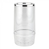 HorecaTraders Refroidisseur à vin | plastique | Transparent | Ø11,5 x 23 cm