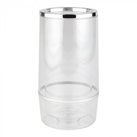 Wine cooler | plastic | Transparent | Ø11.5 x 23 cm