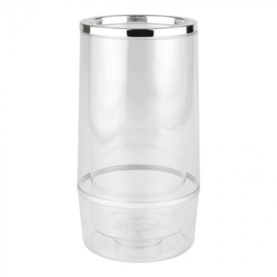 Wine Cooler | plastic | Transparent | Ø11.5 x 23 cm