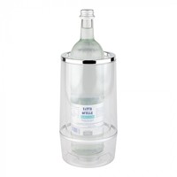 Wine cooler | plastic | Transparent | Ø11.5 x 23 cm
