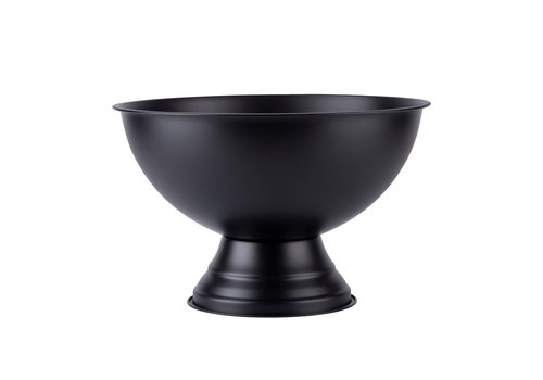  HorecaTraders Champagne bowl | Kunststof | Zwart gelaagd | Ø34 x 22 cm 