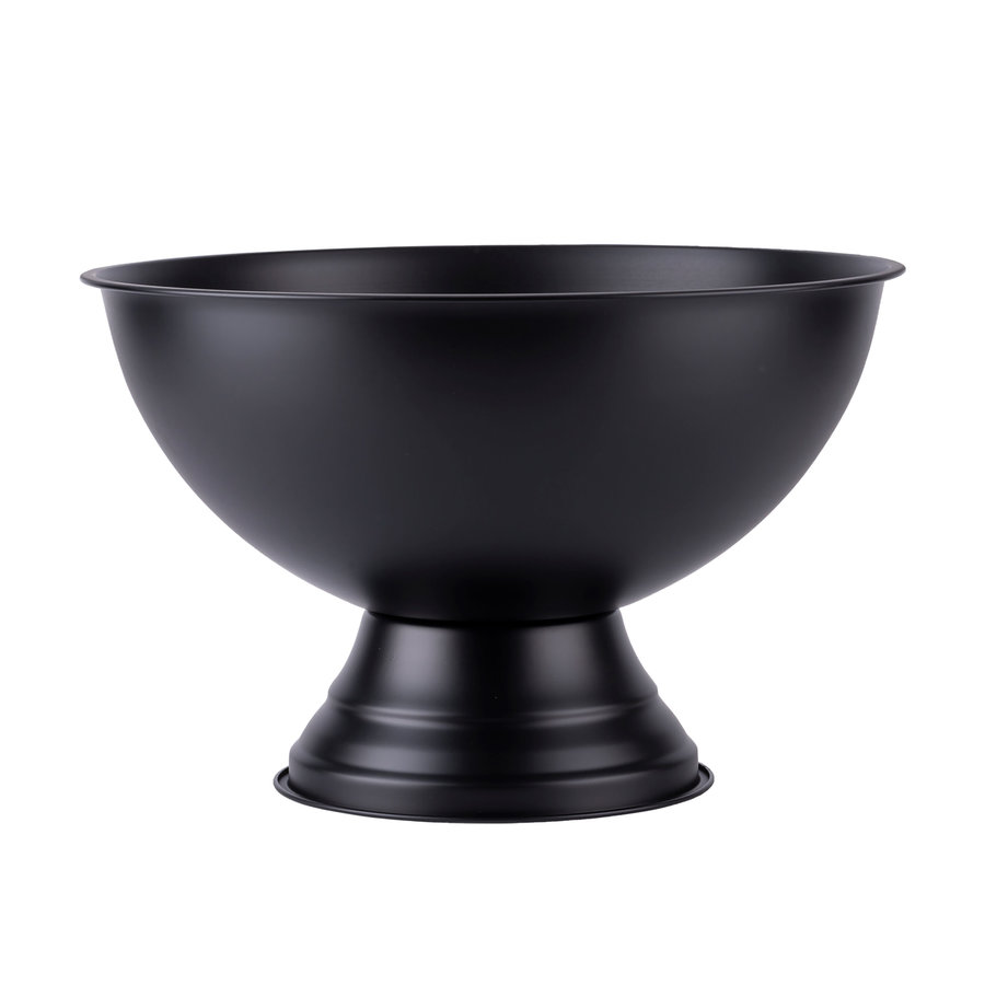 Champagne bowl | Plastic | Black layered | Ø34 x 22 cm