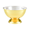 HorecaTraders Champagne bowl | Steel | Gold-coloured | Ø34 x 22 cm