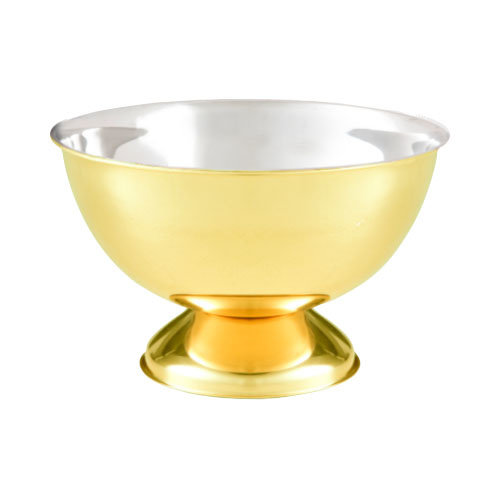  HorecaTraders Champagne bowl | Steel | Gold colored | Ø34 x 22 cm 
