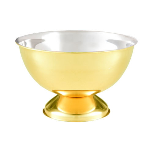  HorecaTraders Champagne bowl | Steel | Gold-coloured | Ø34 x 22 cm 