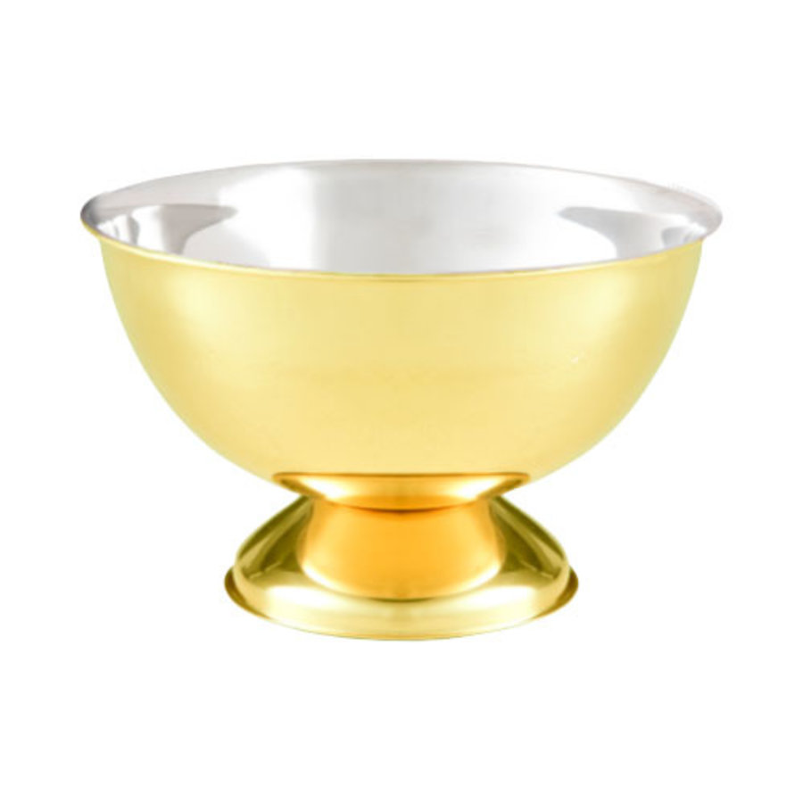 Champagne bowl | Staal | Goudkleurig | Ø34 x 22 cm