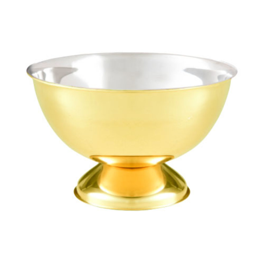 Champagne bowl | Steel | Gold-coloured | Ø34 x 22 cm