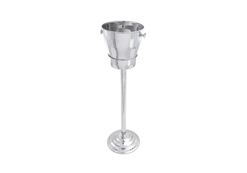  HorecaTraders Wine cooler standard | stainless steel | 84cm high | Ø21 cm 
