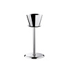 HorecaTraders Wine cooler stand | stainless steel | 78cm high | Ø20 x 27 cm